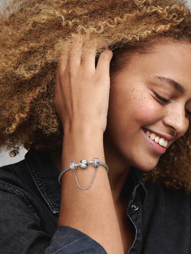 Pandora Logo Clip Komfortkette