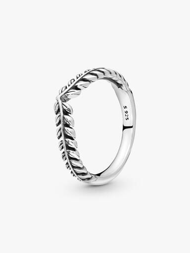 Weizenähren Wishbone Ring