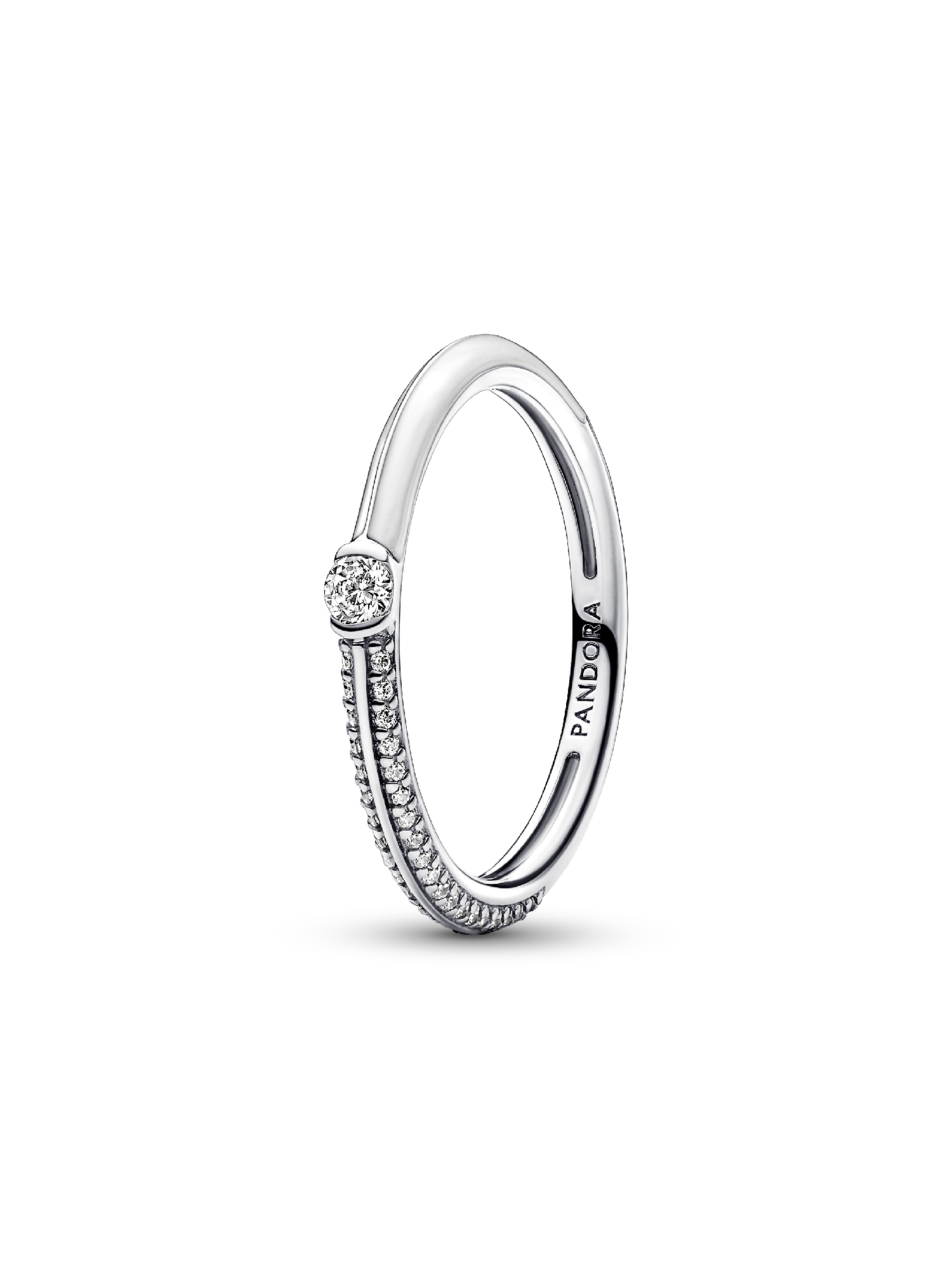 Pandora ME Pavé & Weißer Doppelring