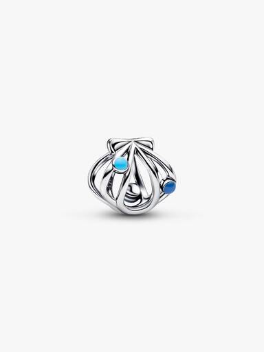 Offen gearbeitete Muschel Charm