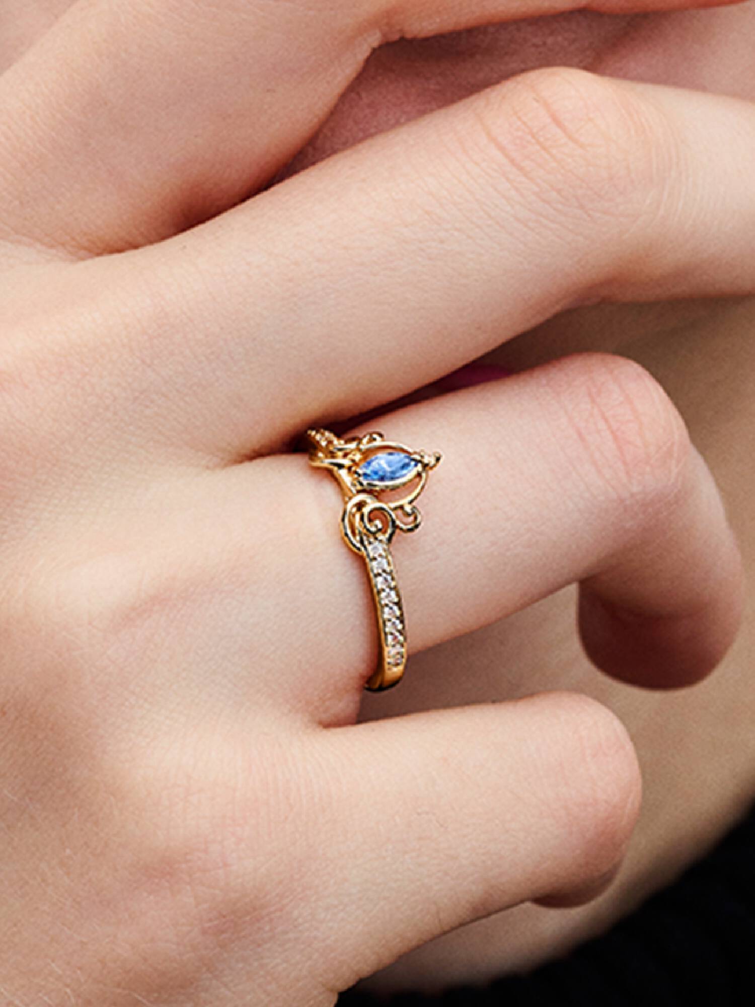 Disney Prinzessin Cinderella Kutsche Ring