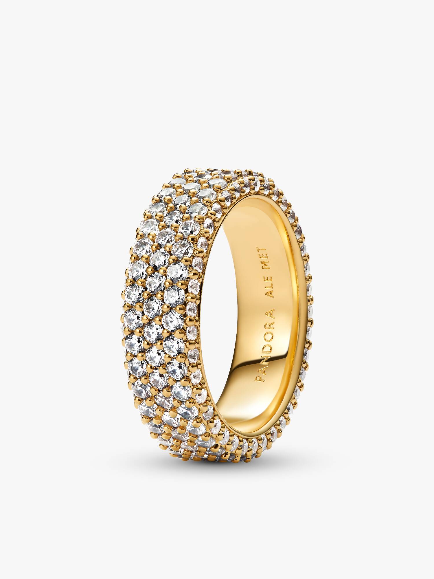 Pandora Timeless Dreireihiger Pavé Ring