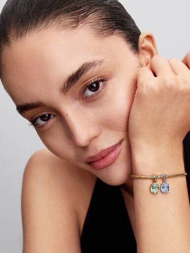 Bridgerton Schmetterling & Biene Teilbarer Charm-Anhänger