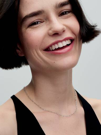 Verbundene Herzen Collier-Halskette