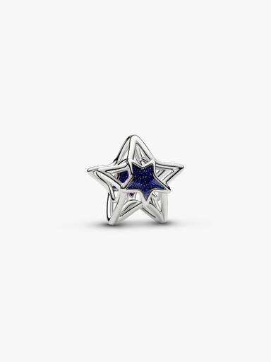 Stern Offen gearbeitetes Charm