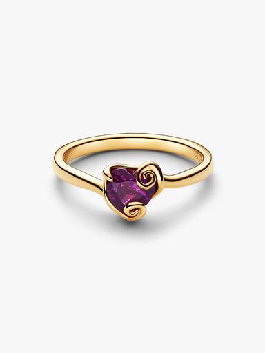 Disney The Nightmare Before Christmas Sally Lila Herz Ring