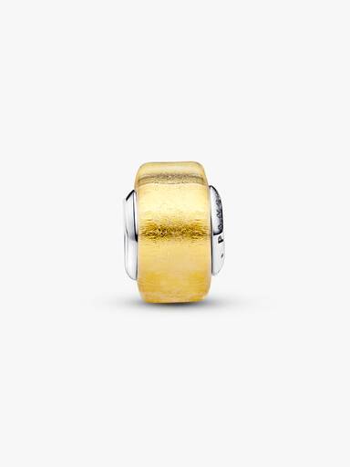 Goldfarbenes Murano-Glas Mini-Charm