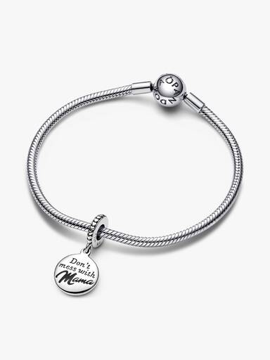 Mama Gravierbarer Charm-Anhänger