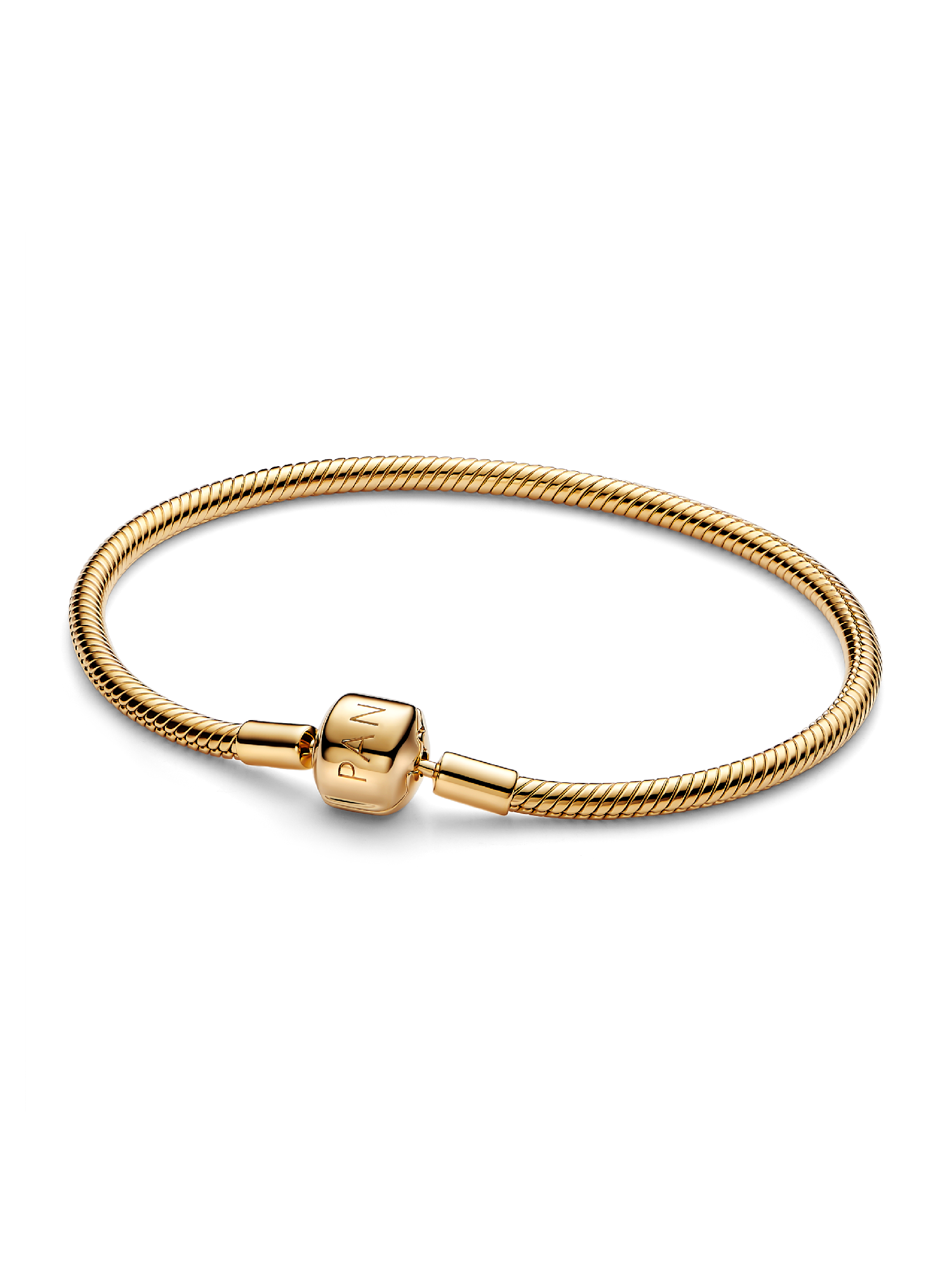 Schlangen-Gliederarmband mit Kugelverschluss