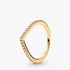 Funkelnder Wishbone Ring Funkelnder Wishbone Ring