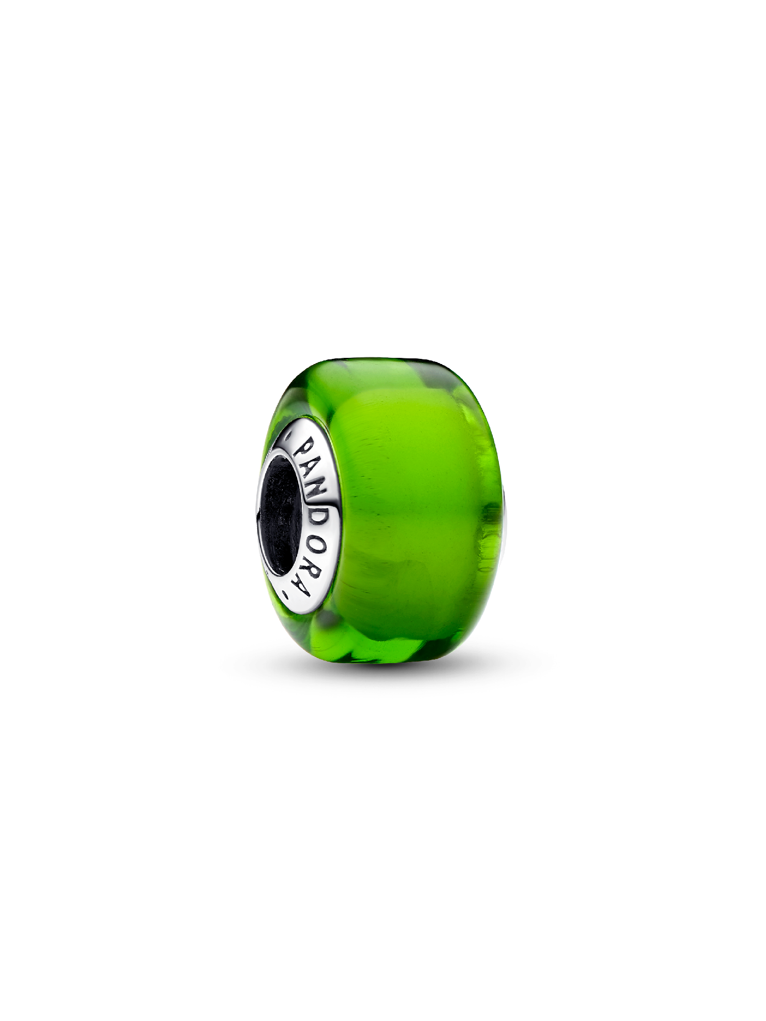 Grünes Murano-Glas Mini-Charm