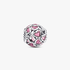 Rosa Offen gearbeitetes Herz Mom Charm Rosa Offen gearbeitetes Herz Mom Charm