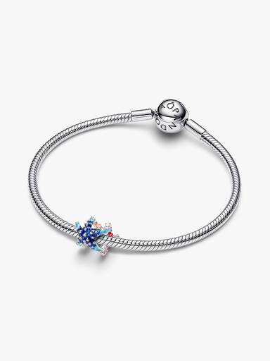 Farbenfroher Seestern Mini-Charm