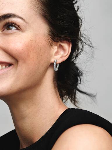 Pandora Timeless Einreihige Pavé Ohrringe