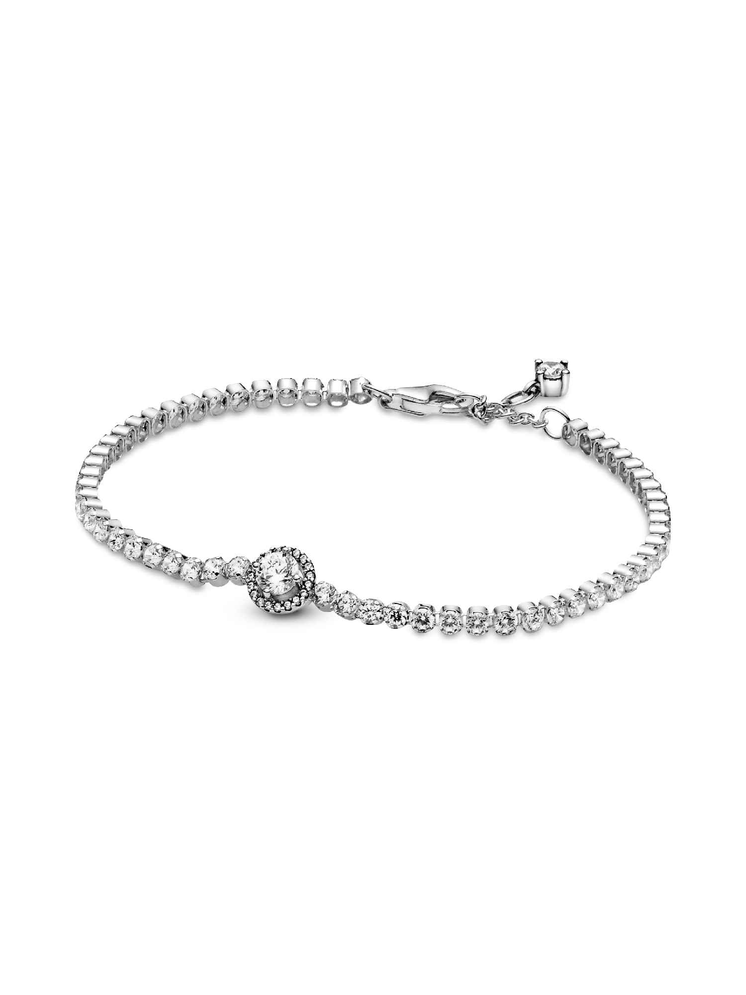Funkelnder Kranz Tennisarmband