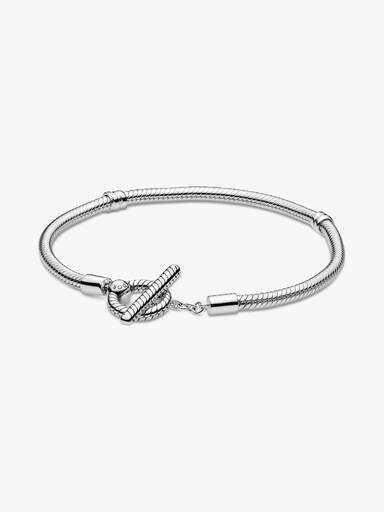 T-Verschluss Schlangen-Gliederarmband