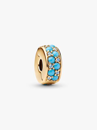 Aquablaues Clip-Charm