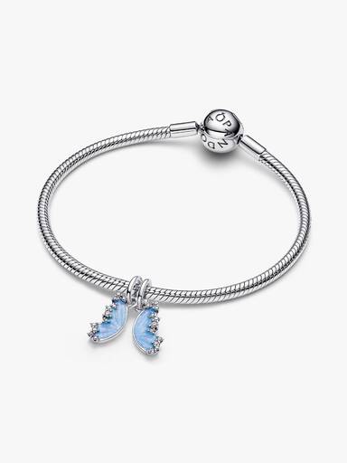 Teilbarer Schmetterling Charm-Anhänger