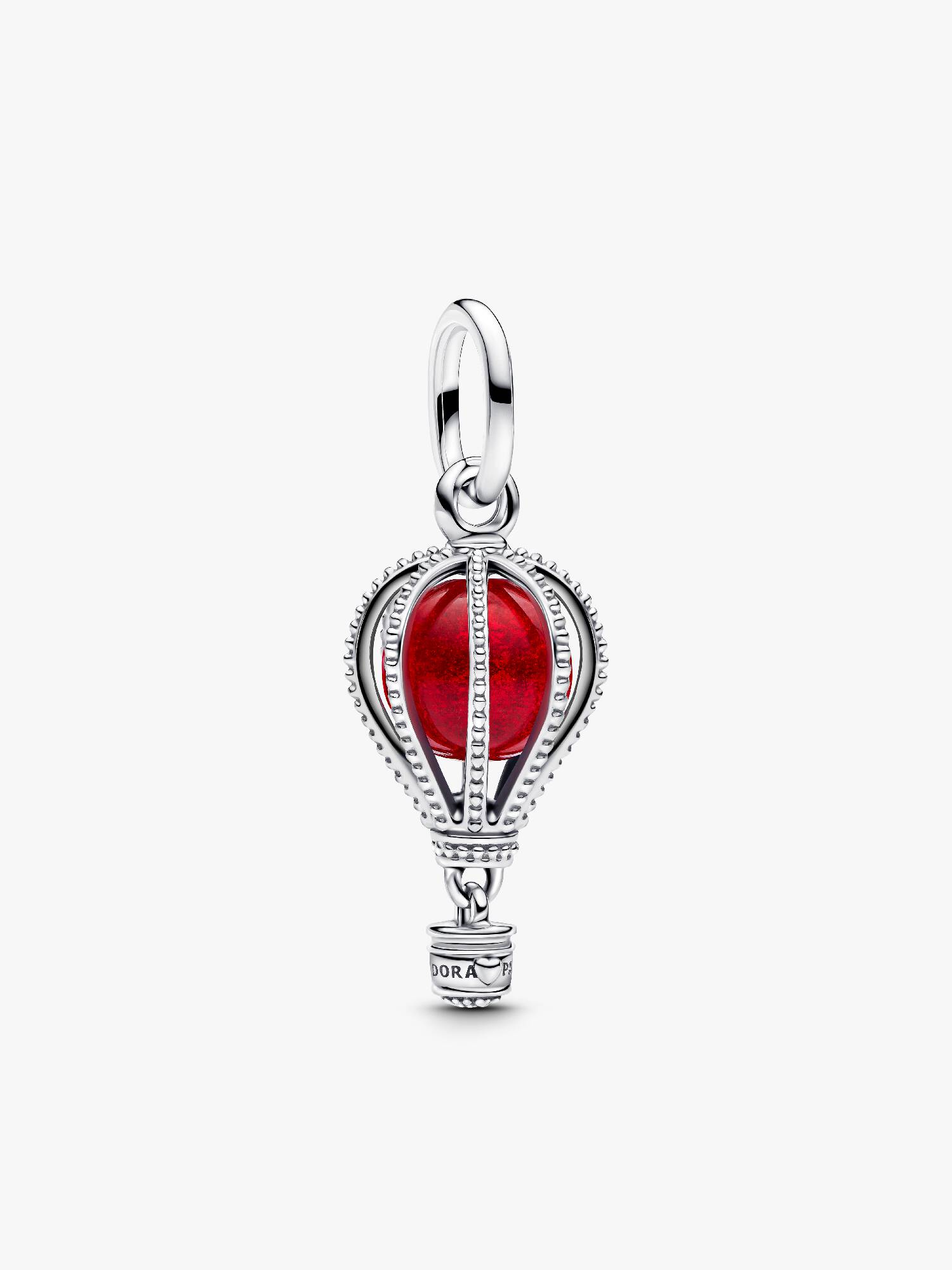 Heißluftballon Murano-Glas Charm-Anhänger