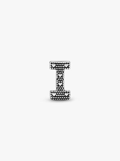 Buchstabe I Alphabet -Charm