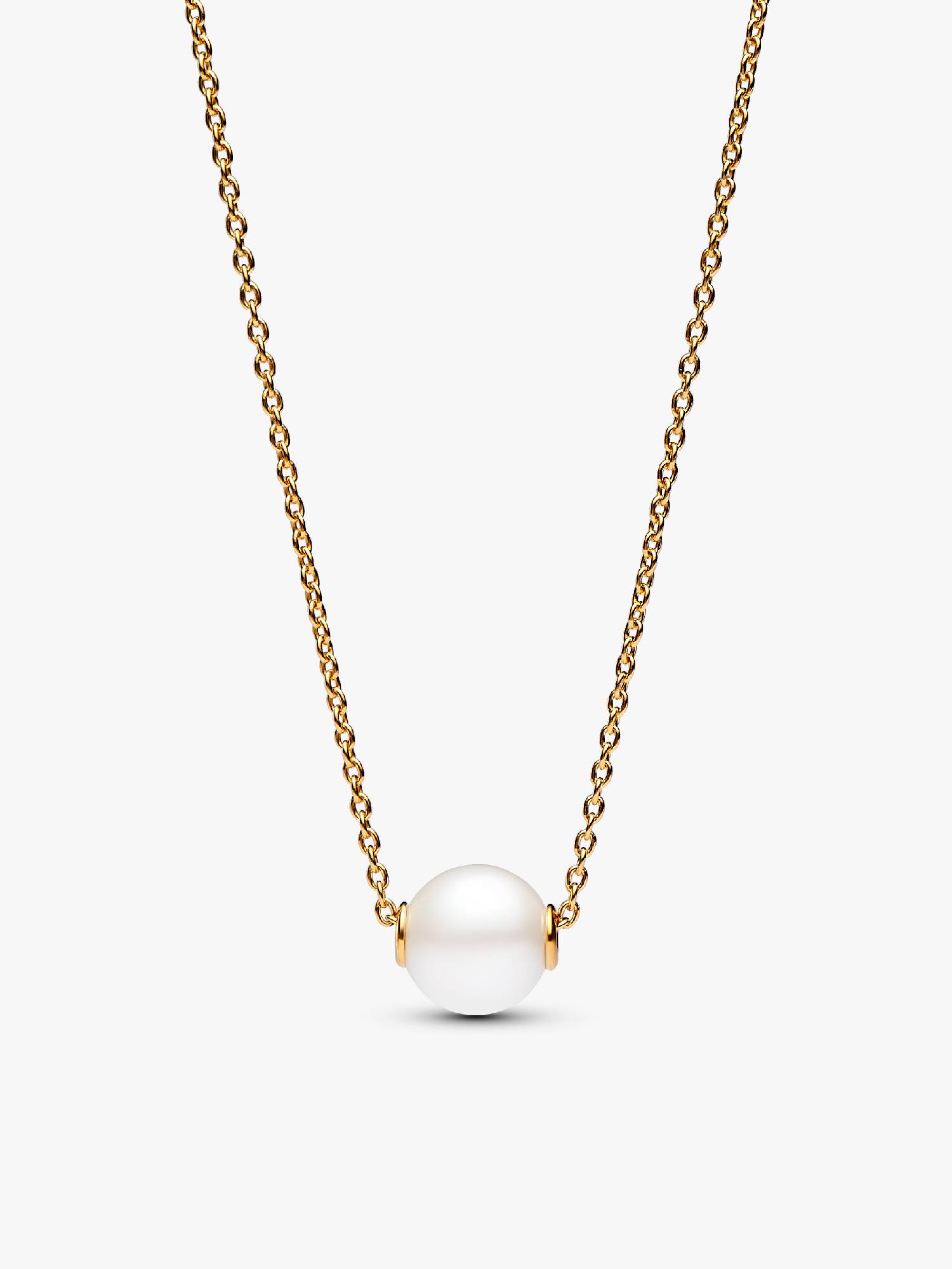 Behandelte Süßwasserzuchtperle  Collier-Halskette
