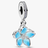 Blaue Blüte Charm-Anhänger Blaue Blüte Charm-Anhänger