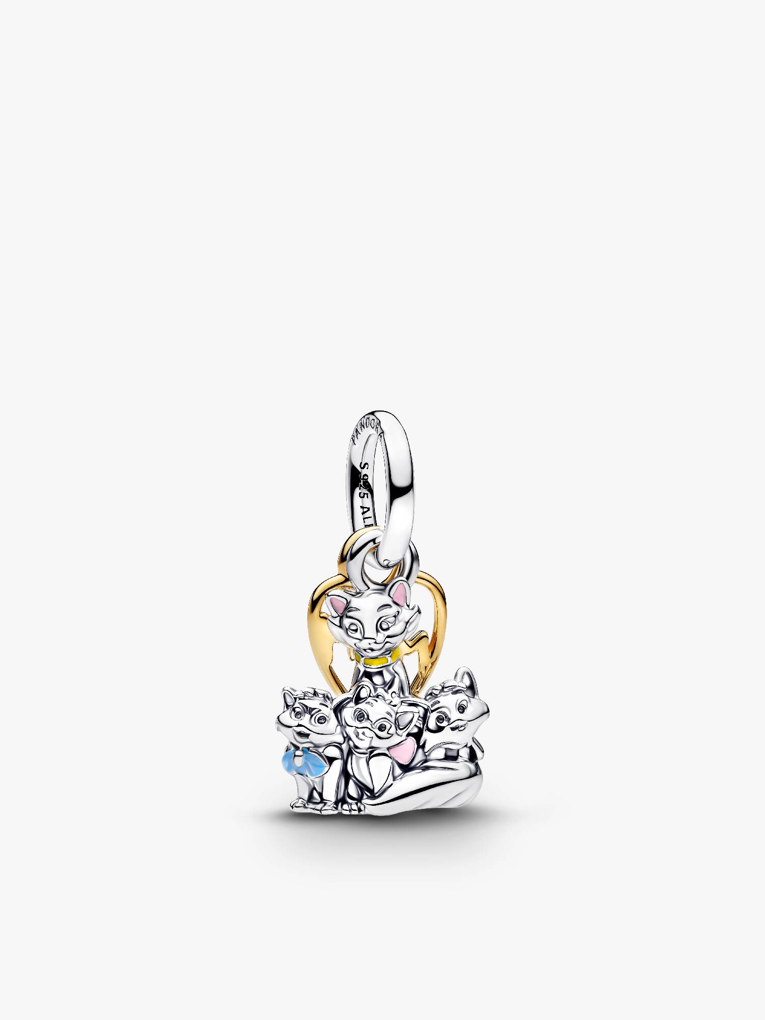 Disney Aristocats Duchess & Kätzchen Charm-Anhänger
