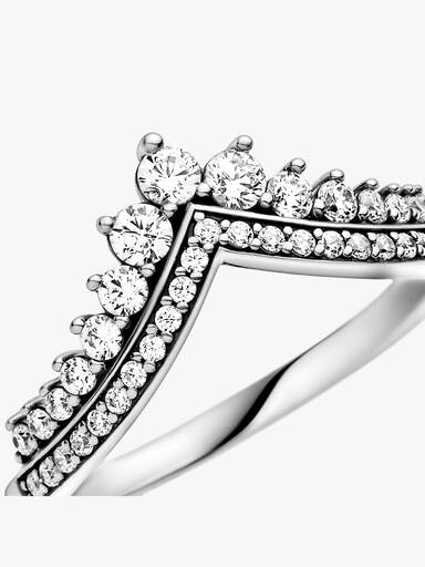 Prinzessin-Wishbone Ring