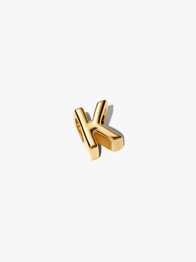 Buchstabe K Alphabet-Mini-Charm