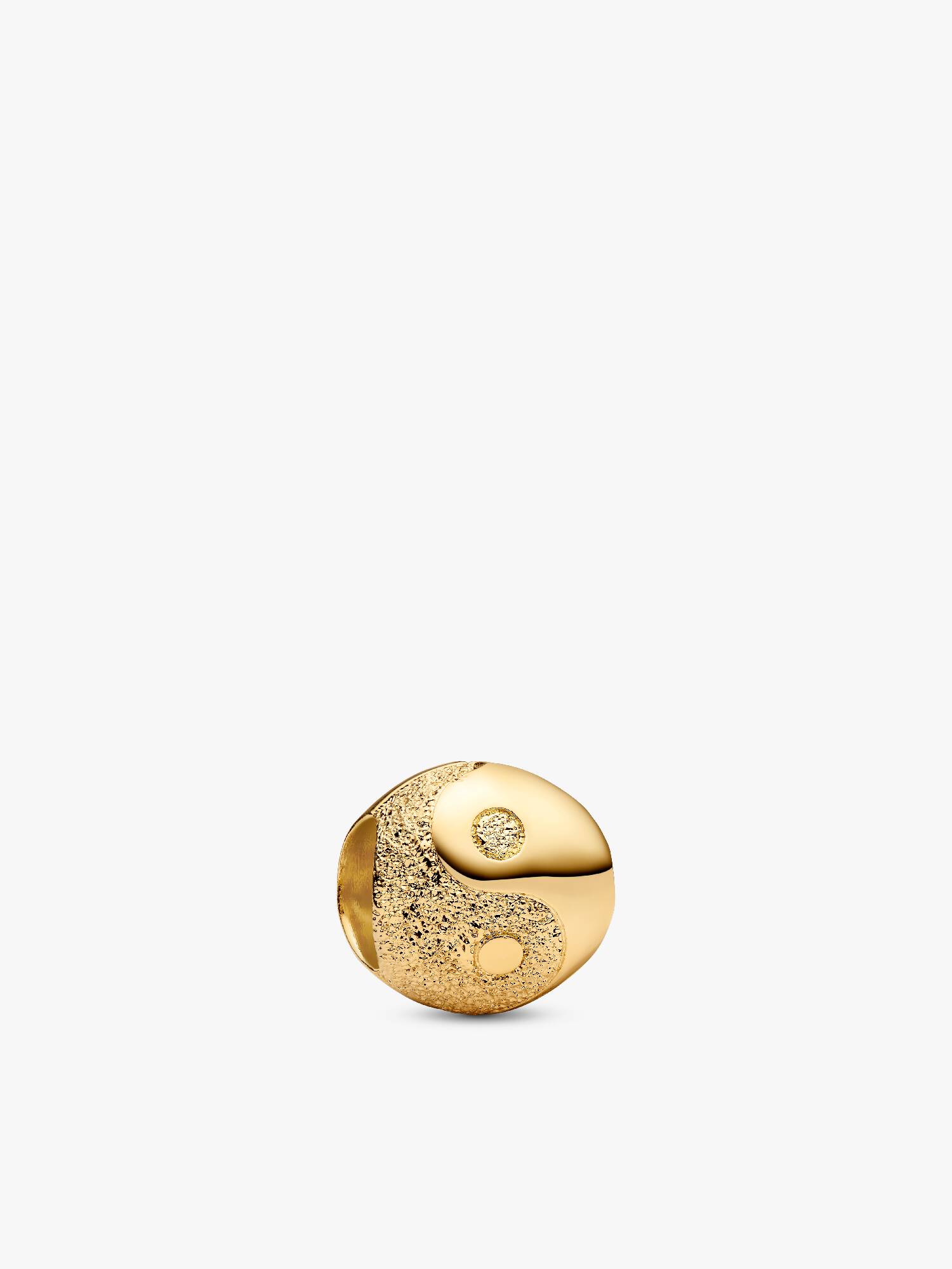 Strukturiertes Yin und Yang Mini-Charm
