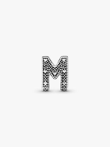 Buchstabe M Alphabet-Charm
