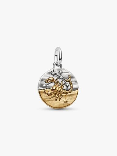 Sternzeichen Skorpion Medaillon-Charm