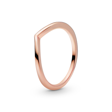 Polierter Wishbone-Ring