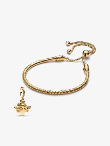 Schmuckset Goldenes Glühwürmchen