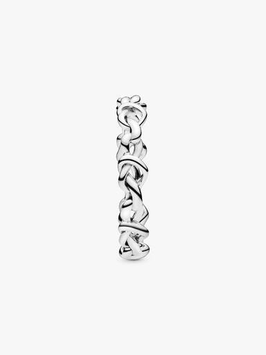 Knotenherzen Ring