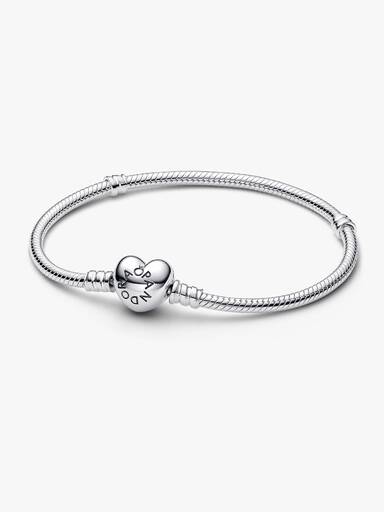 Moments Herz und Schlangen-Gliederarmband