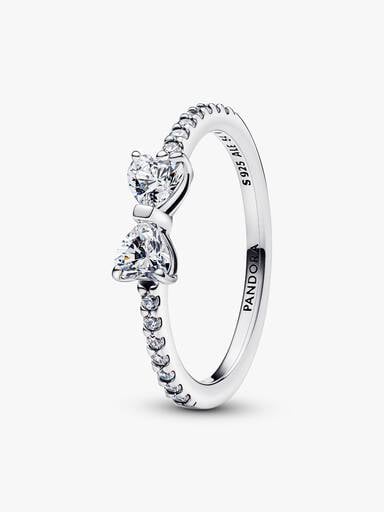 Funkelnde Schleife Ring