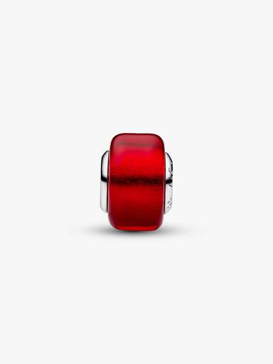 Rotes Murano-Glas-Charm
