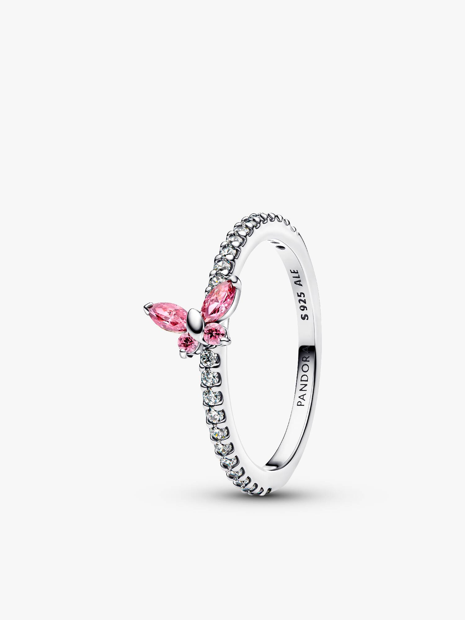 Glitzernder Schmetterling Ring