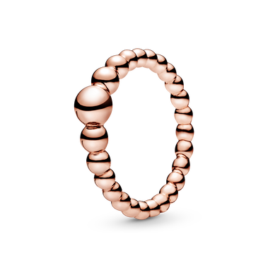 Metallperlen Ring