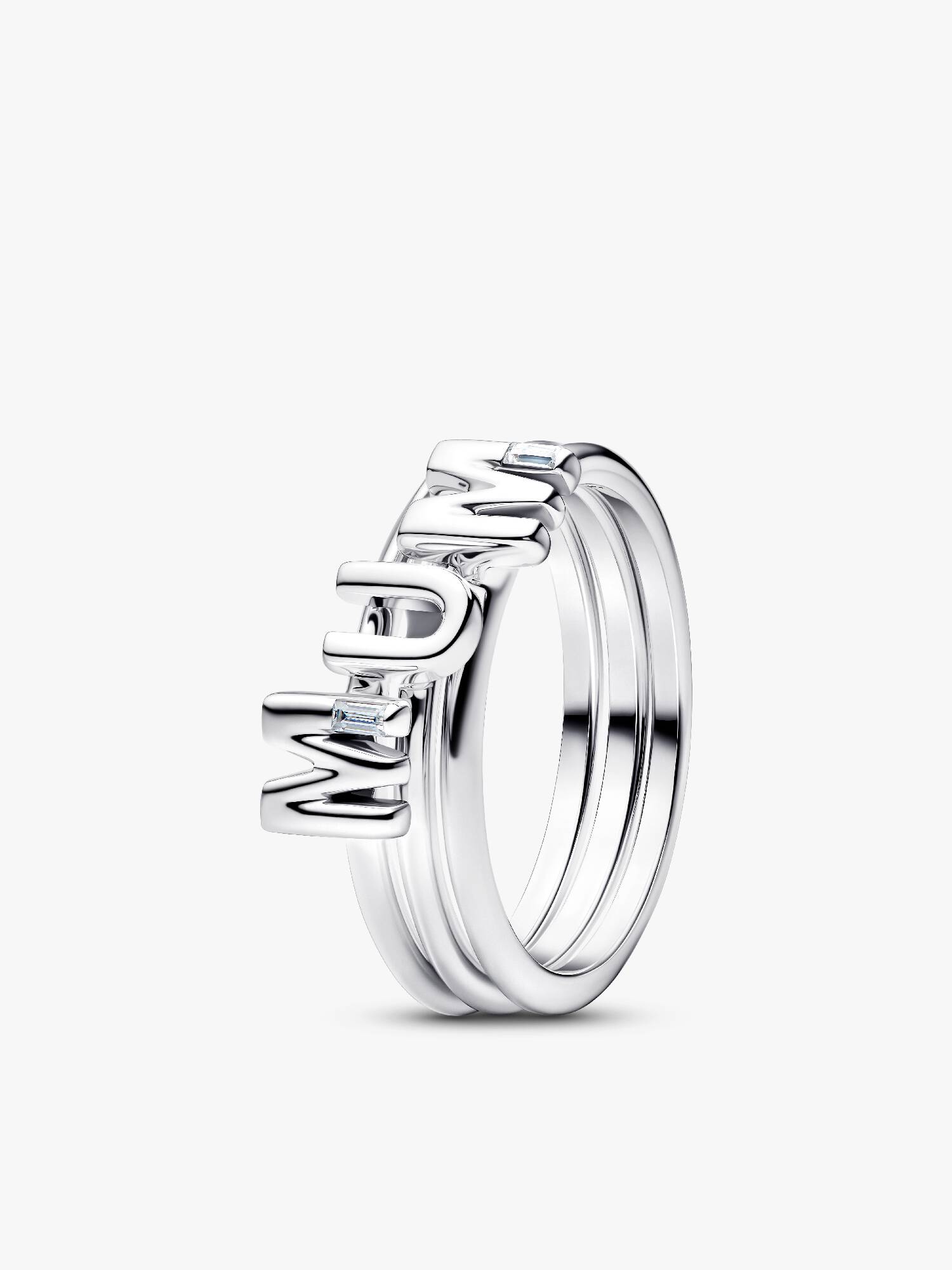 MUM Buchstaben Teilbarer Ring
