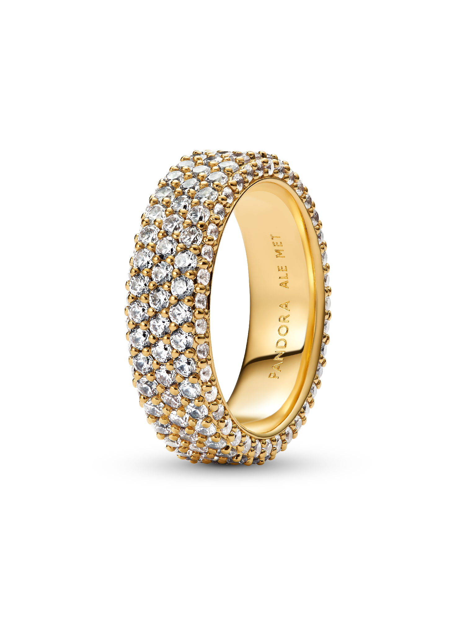 Pandora Timeless Dreireihiger Pavé Ring