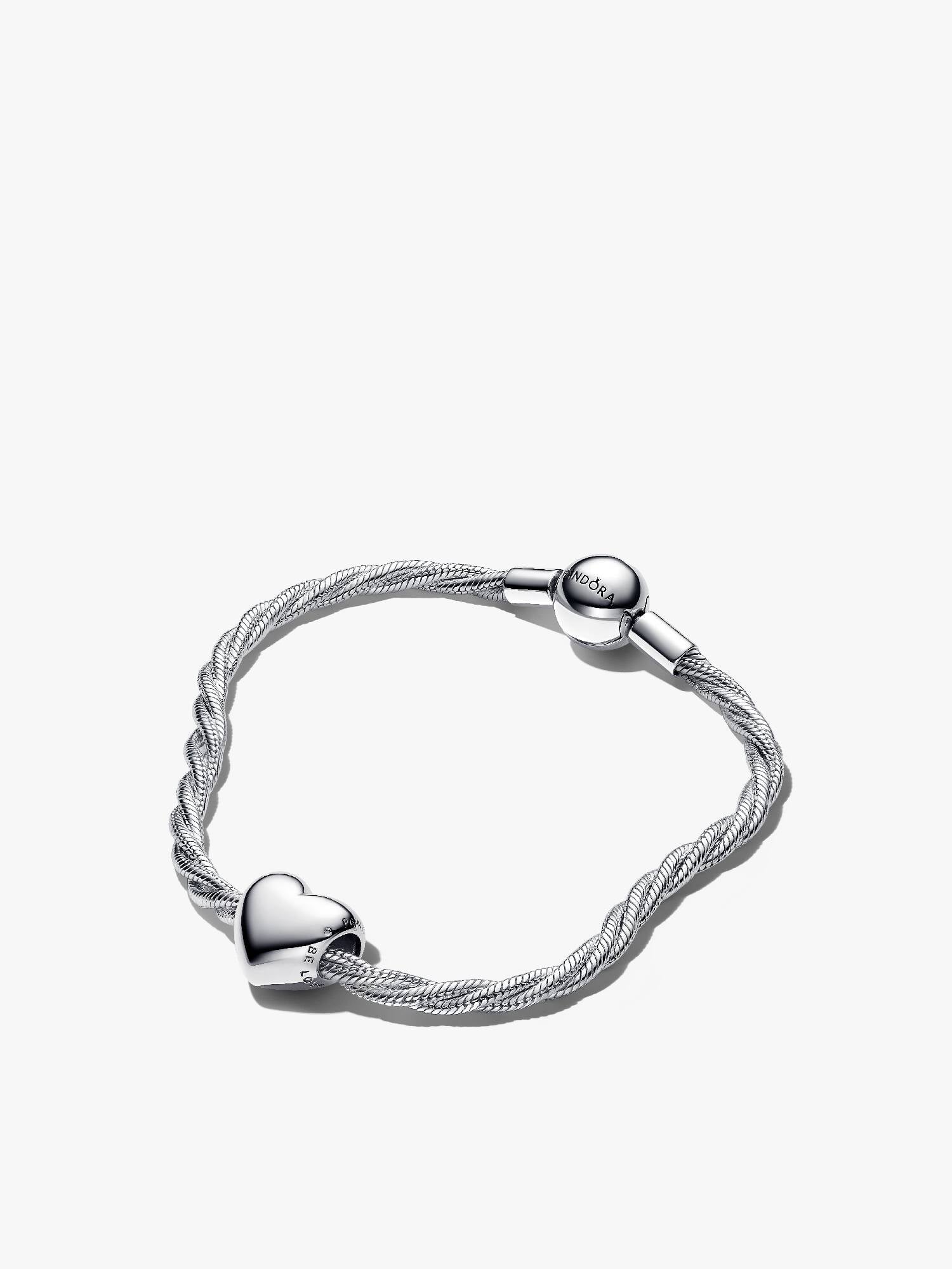 Classic Twist Armband & Charm Schmuckset