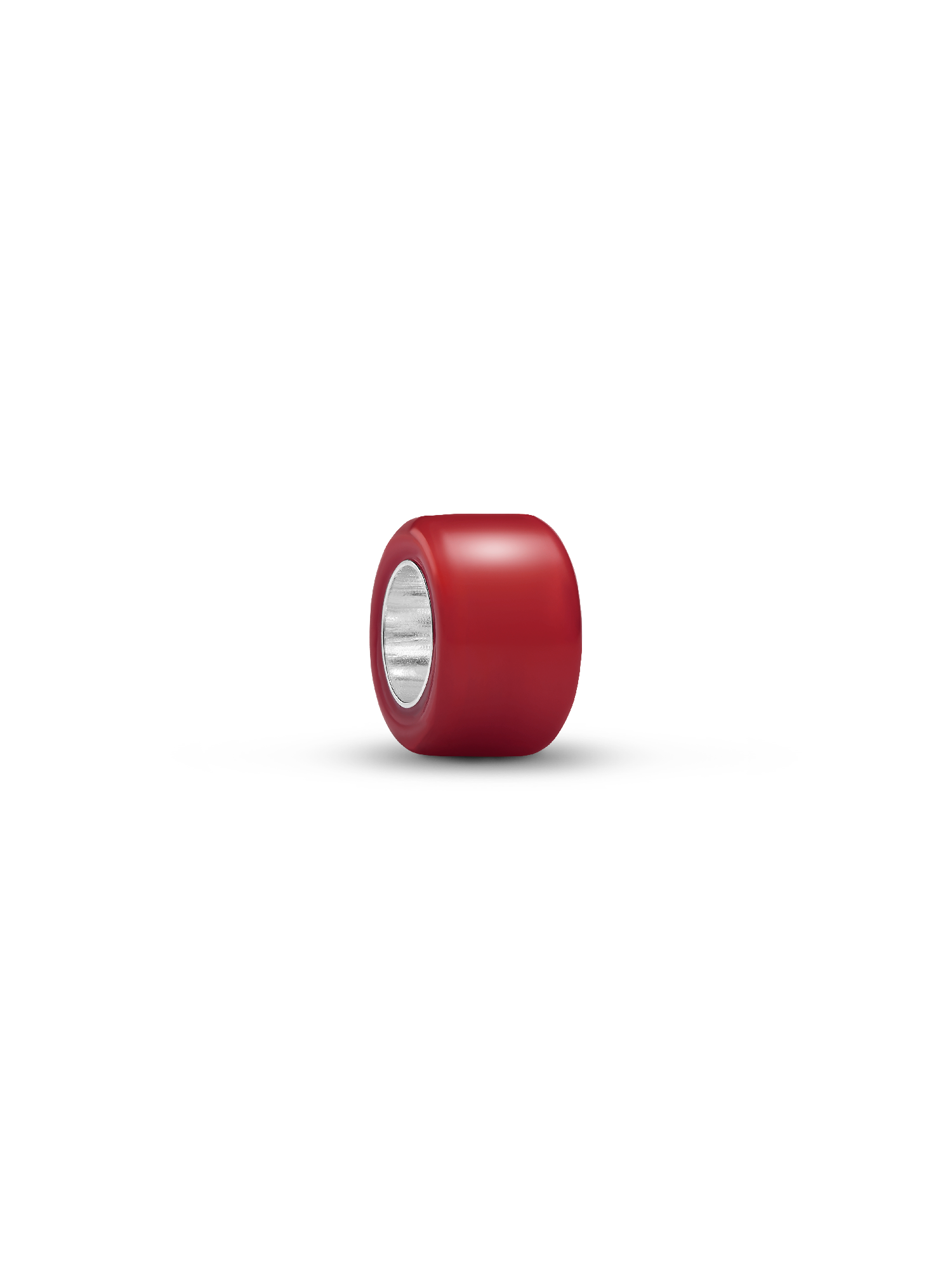 Roter Murano-Glas Mini-Charm