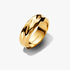 Gewellter Breiter Band-Ring Gewellter Breiter Band-Ring