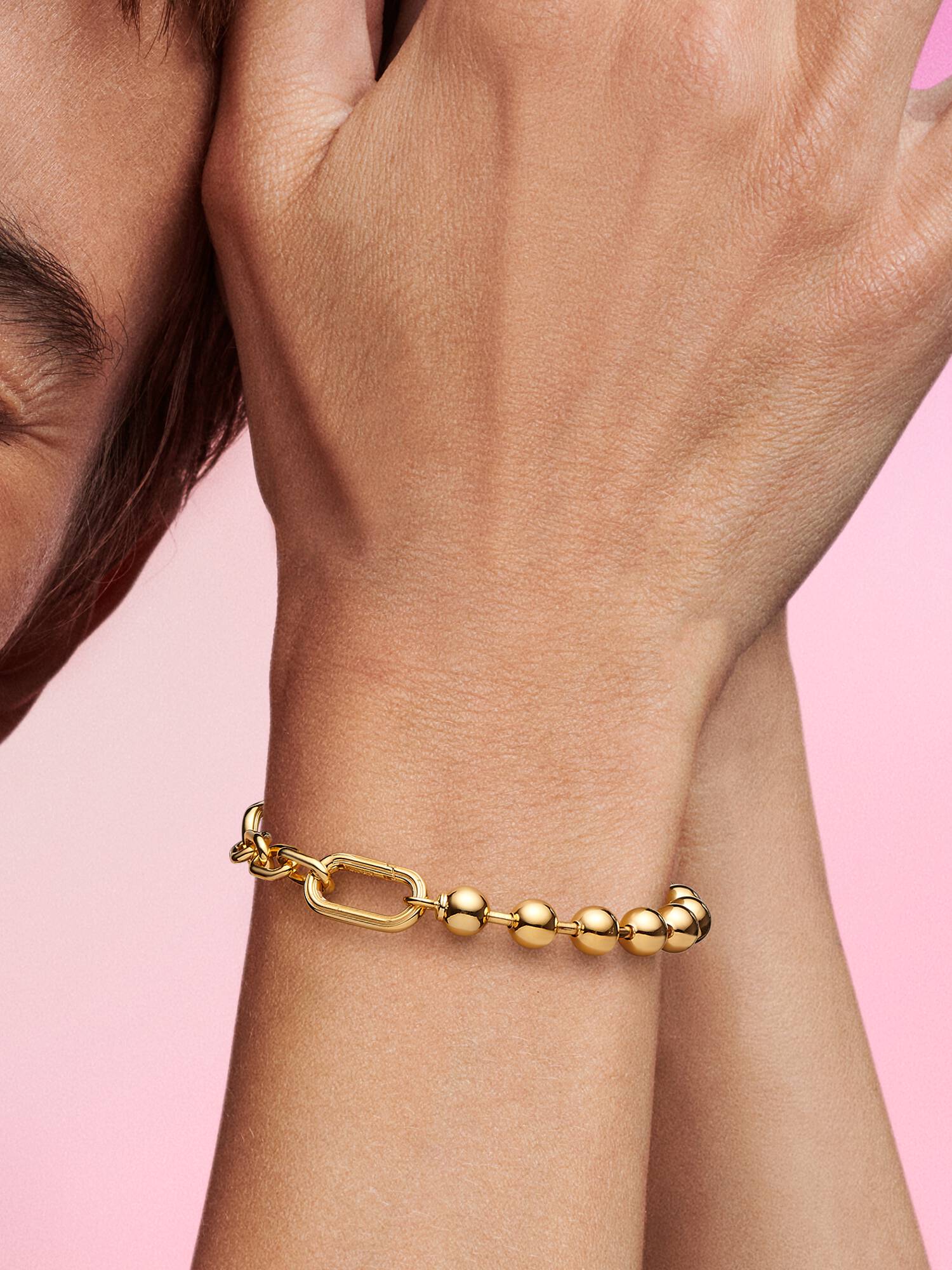 Pandora ME Metallperlen & Gliederkettenarmband