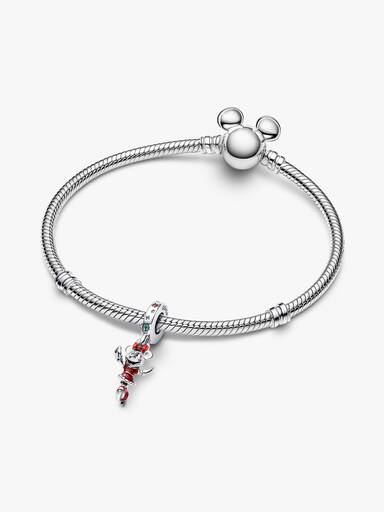 Minnie Maus Eislaufen Charm-Anhänger