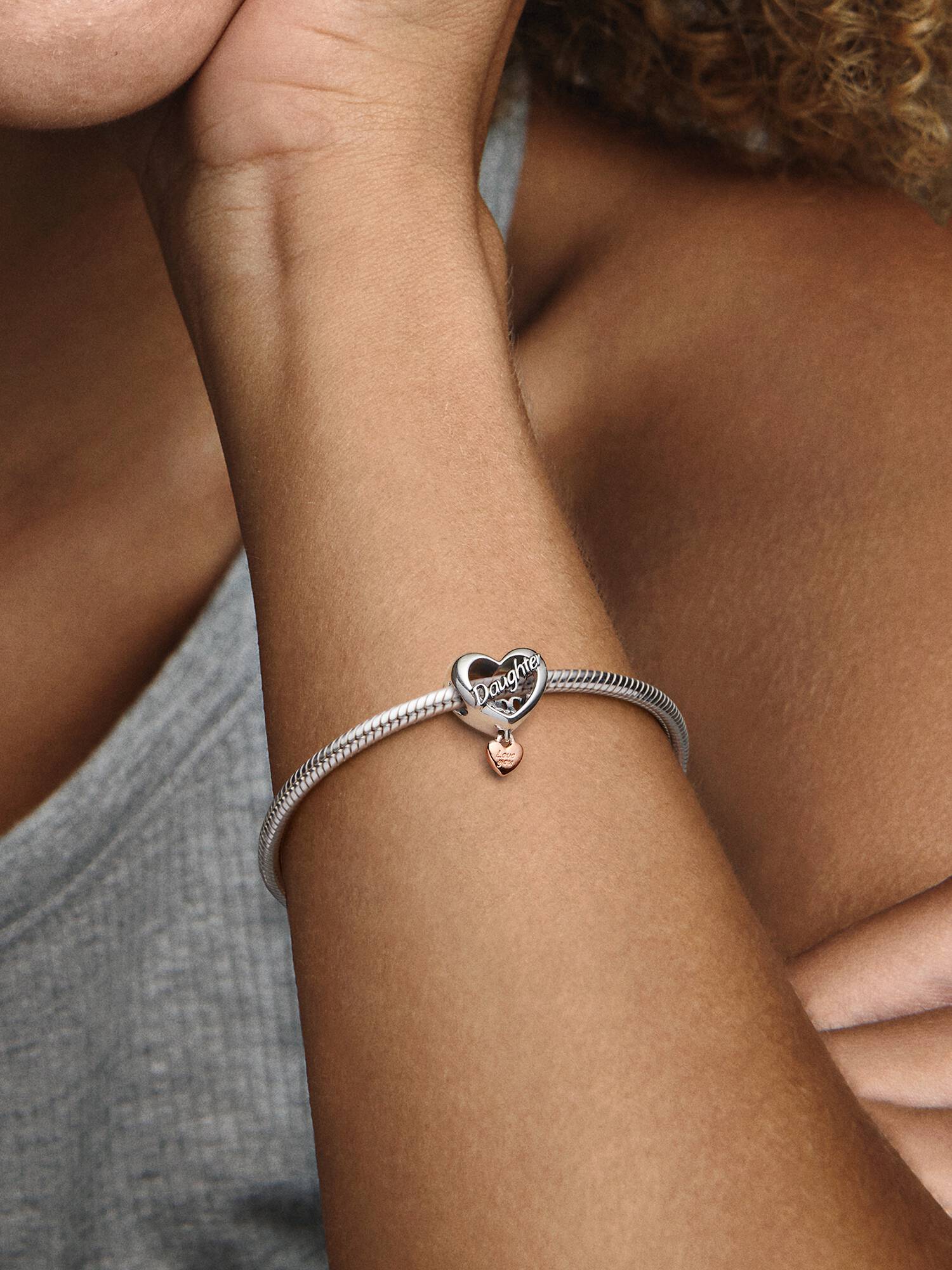 „Love You Daughter“ Herz-Charm