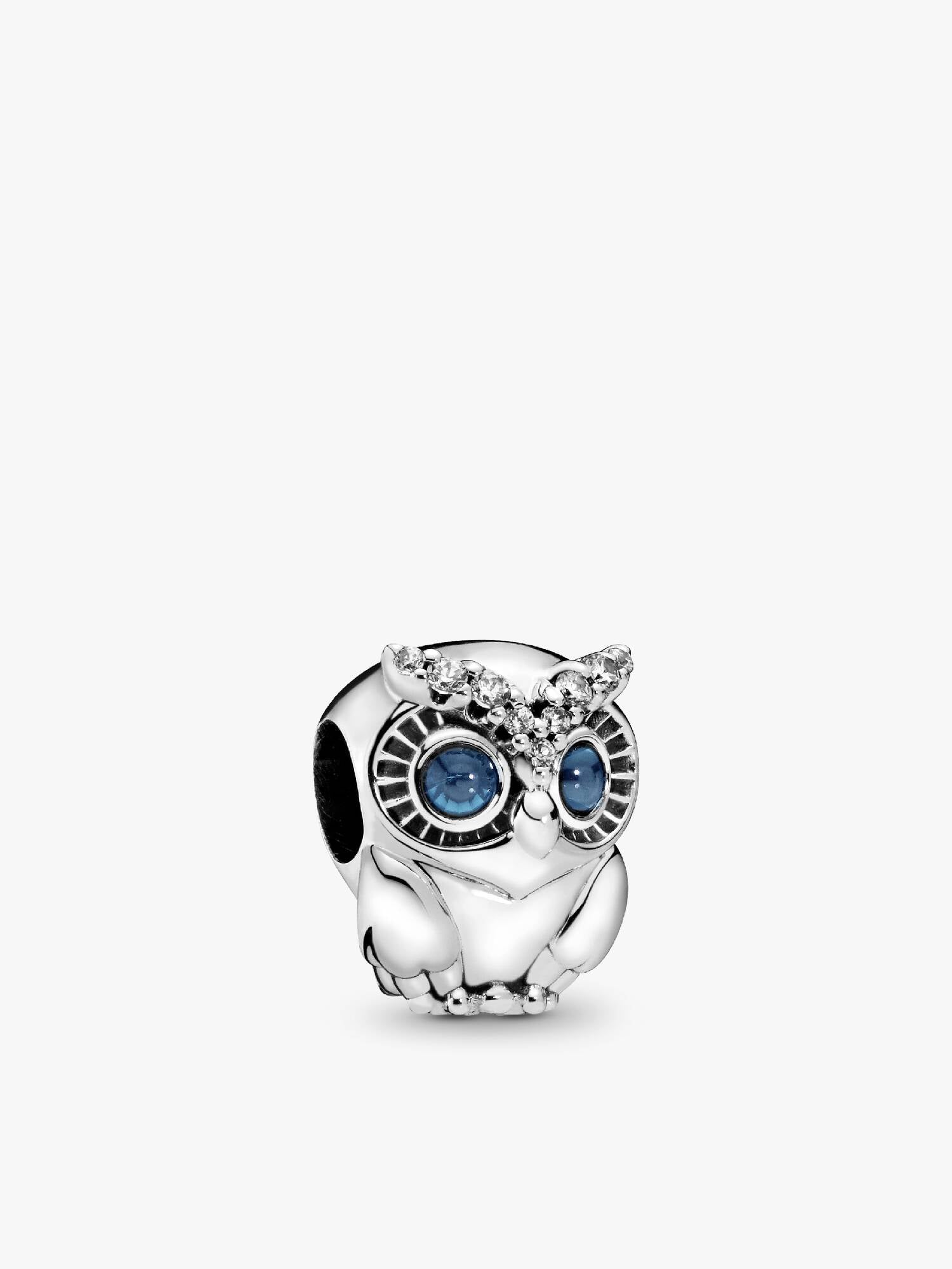 Funkelnde Eule Charm