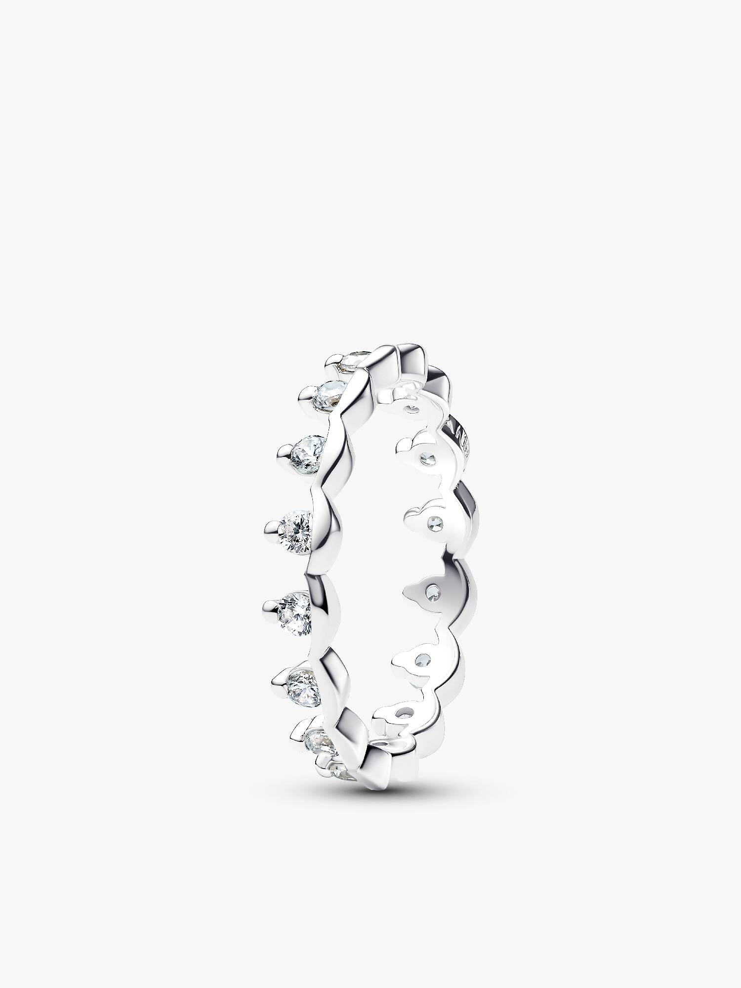 Funkelnder Königlicher Band Ring